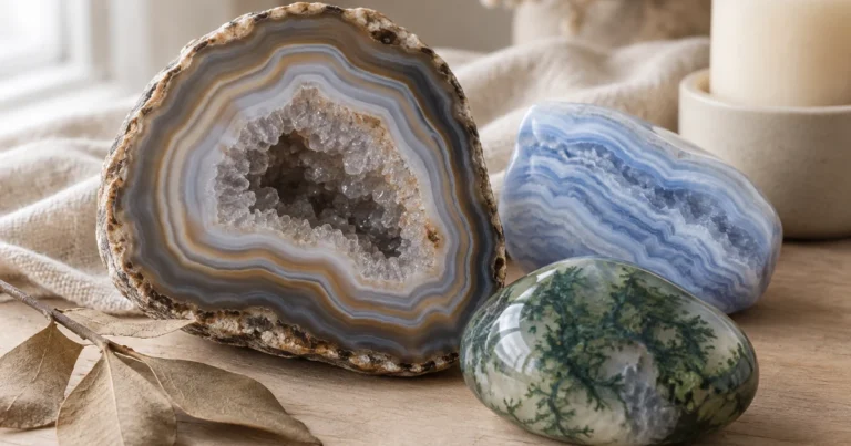 Agate : signification, vertus, variétés et comment reconnaître une agate teinte